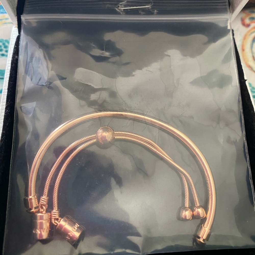 Pandora Authentic Rose Gold bangle